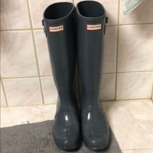 Grey Hunter Rain Boots